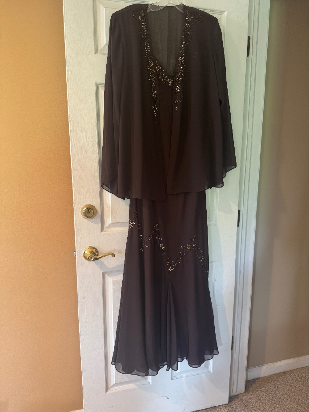 Plus size evening dress